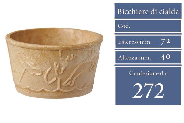 Bicchiere in Cialda